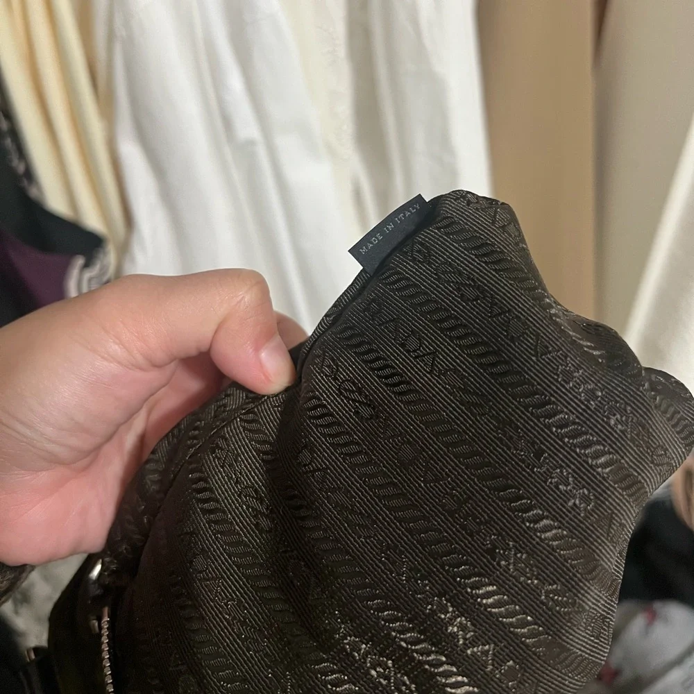 PRADA Olive Green Crossbody Bag
